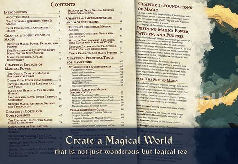 Arcane Foundations: The Definitive Guide to Building Believable Magic