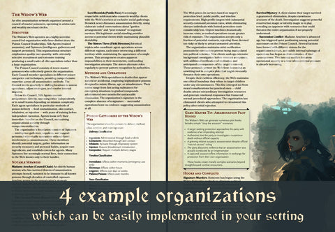 DnD Underworld Guide: Creating Criminal Elements for Fantasy RPGs - OnixShu Fantasy Workshop