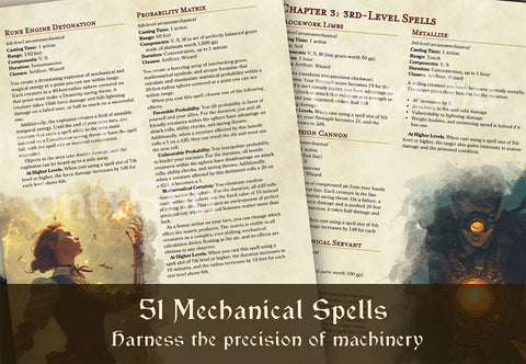 Codex Automatica: Mechanical Spells and Clockwork Augmentations