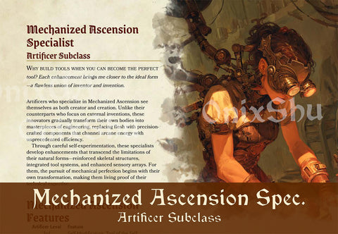 Steampunk Artificer 5e