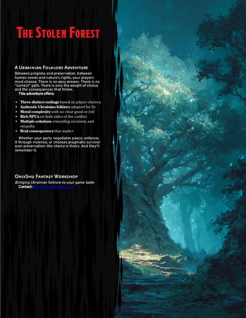 The Stolen Forest