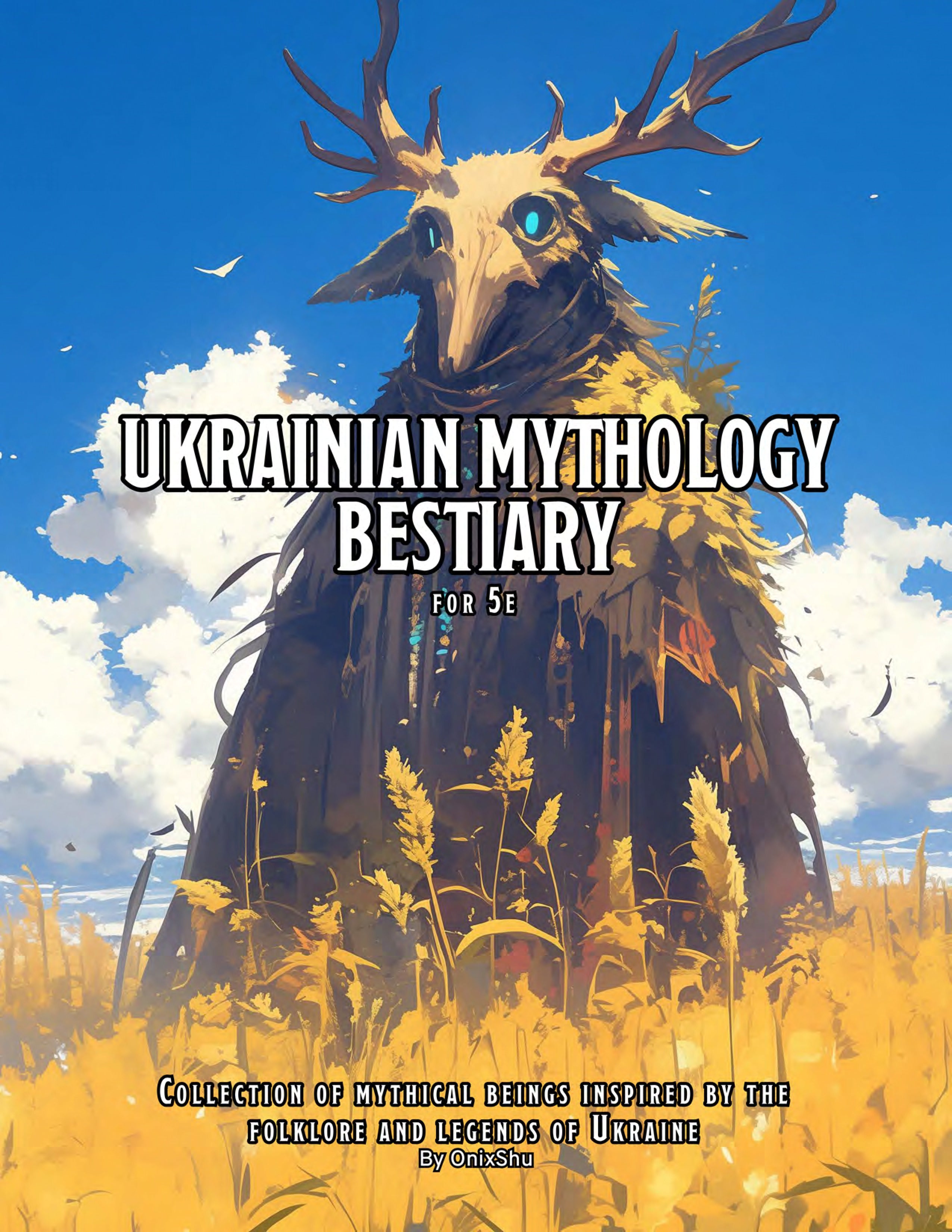 Ukrainian Mythology Bestiary | 5e Monster Manual (Digital PDF)
