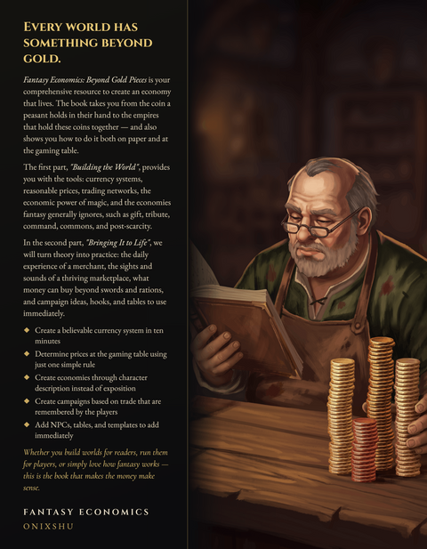 Fantasy Economics: Beyond Gold Pieces