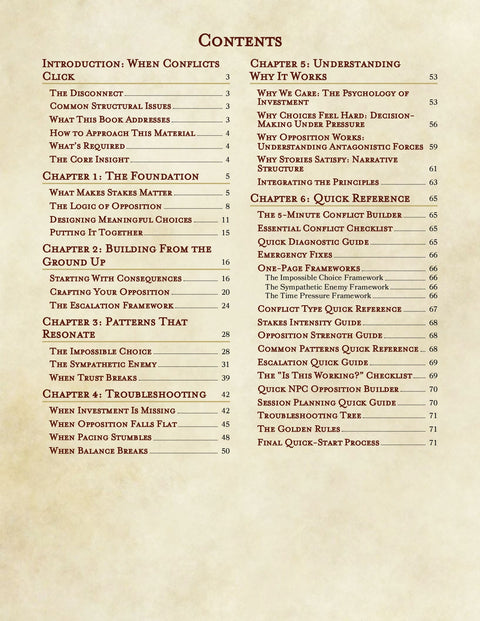 Conflict Architecture