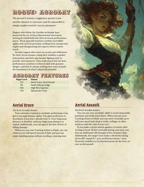 The Grand Carnival: Circus Compendium for 5e