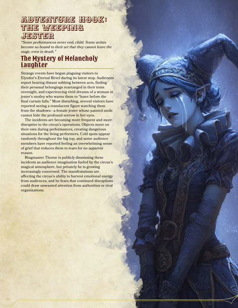 The Grand Carnival: Circus Compendium for 5e