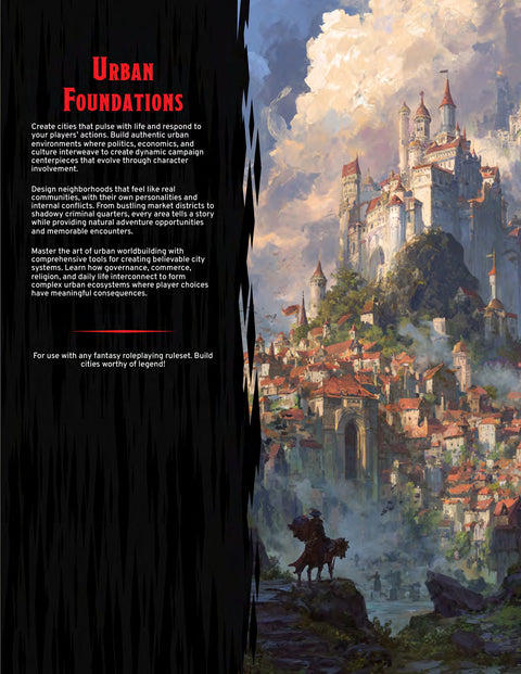 Urban Foundations: Fantasy City Building Guide