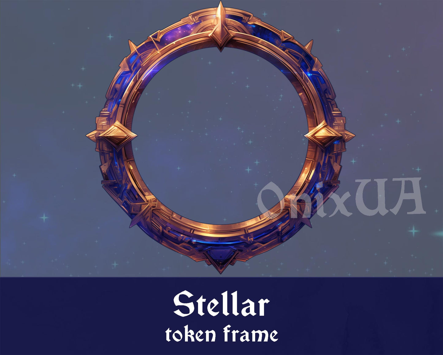 DnD Token Frame, D&D Stellar Token Border