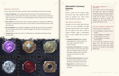 Fantasy Economics: Beyond Gold Pieces