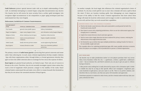 The Other Law: Designing Crime in Fantasy