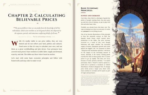 Fantasy Economics: Beyond Gold Pieces