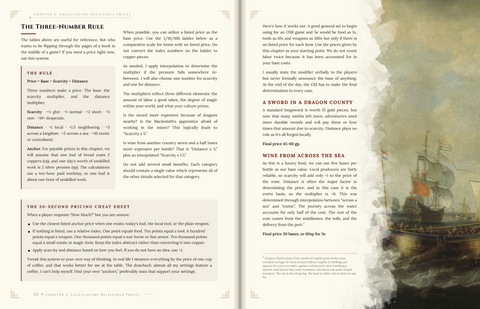 Fantasy Economics: Beyond Gold Pieces