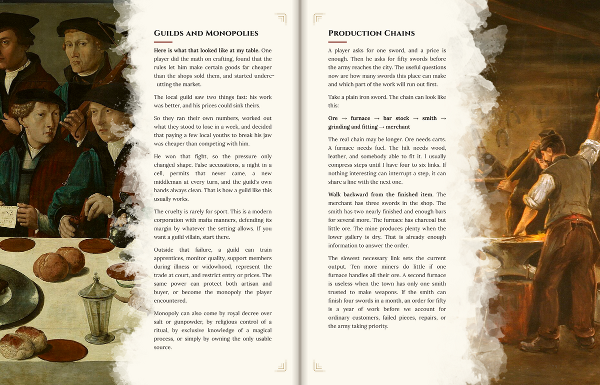 Fantasy Economics: Beyond Gold Pieces